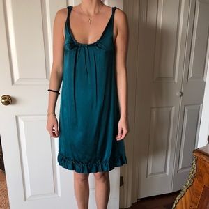 Rory Beca Deep Teal Slip Dress